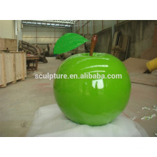 2016 New Apple Color Sculpture High Quality Paint Stainless Steel Sculpture